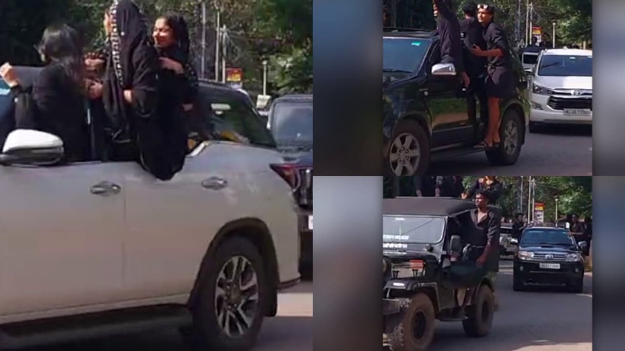 'കാറുകളുടെ ഡോറിൽ ഇരുന്ന് യാത്ര റോഡിൽ ഗതാഗത തടസം', ഫറൂഖ് കോളേജിലെ ഓണാഘോഷം അതിരുവിട്ടു, കേസ്