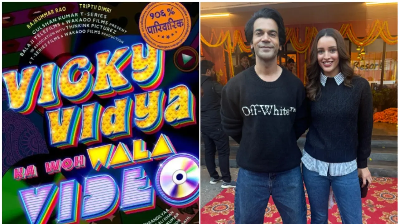 Vicky Vidya Ka Woh Wala Video trailer OUT: Rajkummar Rao, Triptii Dimri starrer to release on THIS date  WATCH