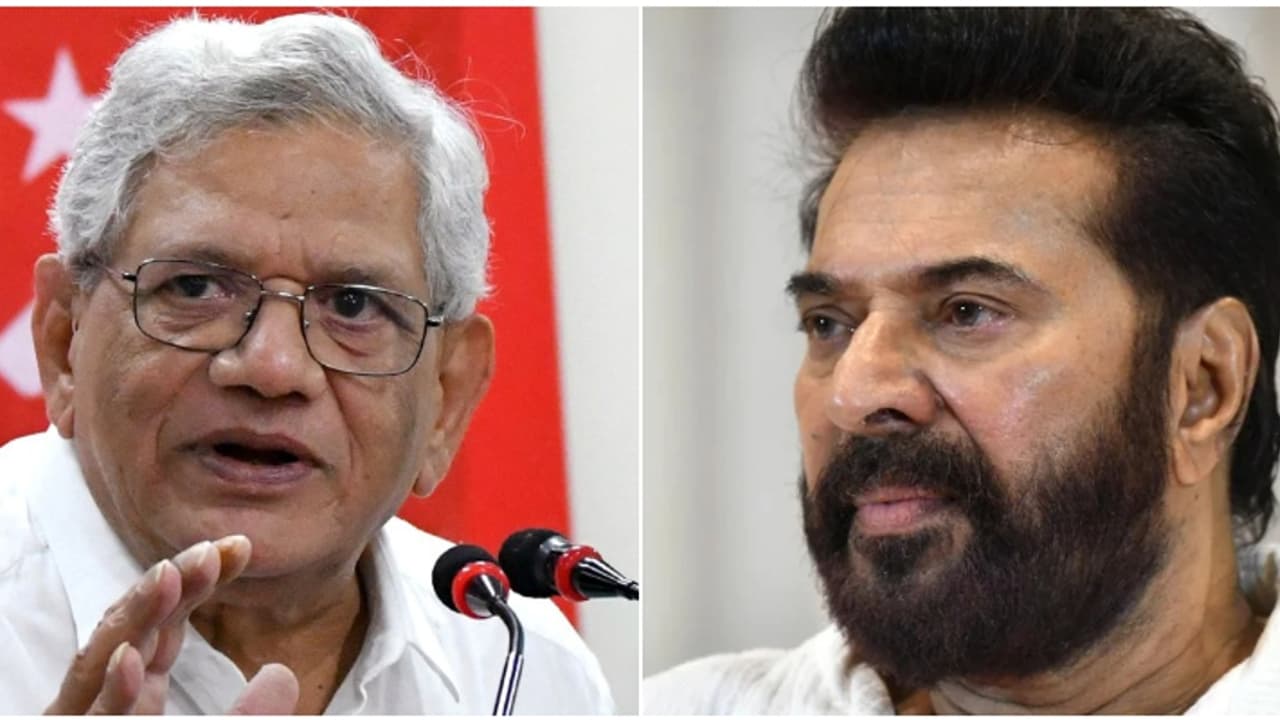 'അതിശയിപ്പിച്ച മനുഷ്യന്', യെച്ചൂരിയുടെ വിയോഗത്തിൽ വികാരനിർഭരമായ കുറിപ്പുമായി മമ്മൂട്ടി 'അതിശയിപ്പിച്ച മനുഷ്യന്', യെച്ചൂരിയുടെ വിയോഗത്തിൽ വികാരനിർഭരമായ കുറിപ്പുമായി മമ്മൂട്ടി