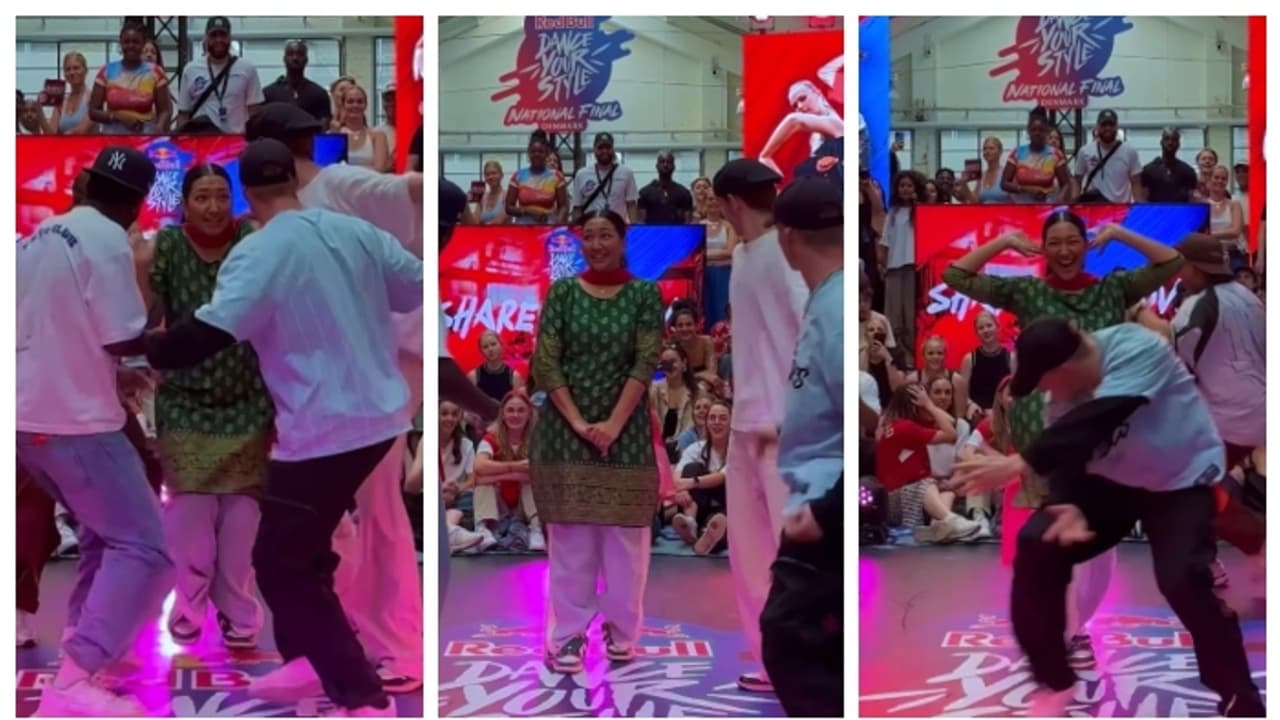 കിടുക്കാച്ചി ഡാന്‍സ്; ഡെന്‍മാര്‍ക്കില്‍ ശ്രേയാ ഘോഷാലിന്‍റെ പാട്ടിന് ചുവട് വച്ച ഇന്ത്യക്കാരിയുടെ വീഡിയോ വൈറല്‍ 