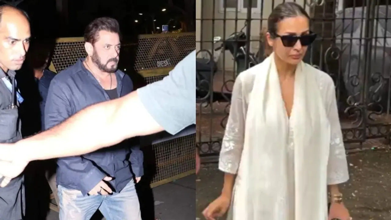 Malaika Arora father news: Salman Khan reaches actress house to pay his condolence (Watch video)