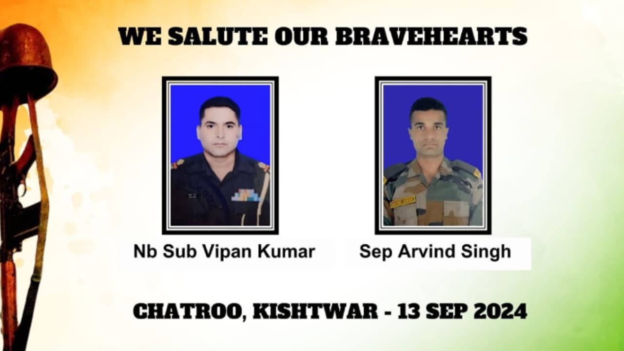 ജമ്മുകശ്മീരിൽ വീണ്ടും ഭീകരരുമായി ഏറ്റുമുട്ടൽ, രണ്ട് സൈനികർക്ക് വീരമൃത്യു ജമ്മുകശ്മീരിൽ വീണ്ടും ഭീകരരുമായി ഏറ്റുമുട്ടൽ, രണ്ട് സൈനികർക്ക് വീരമൃത്യു