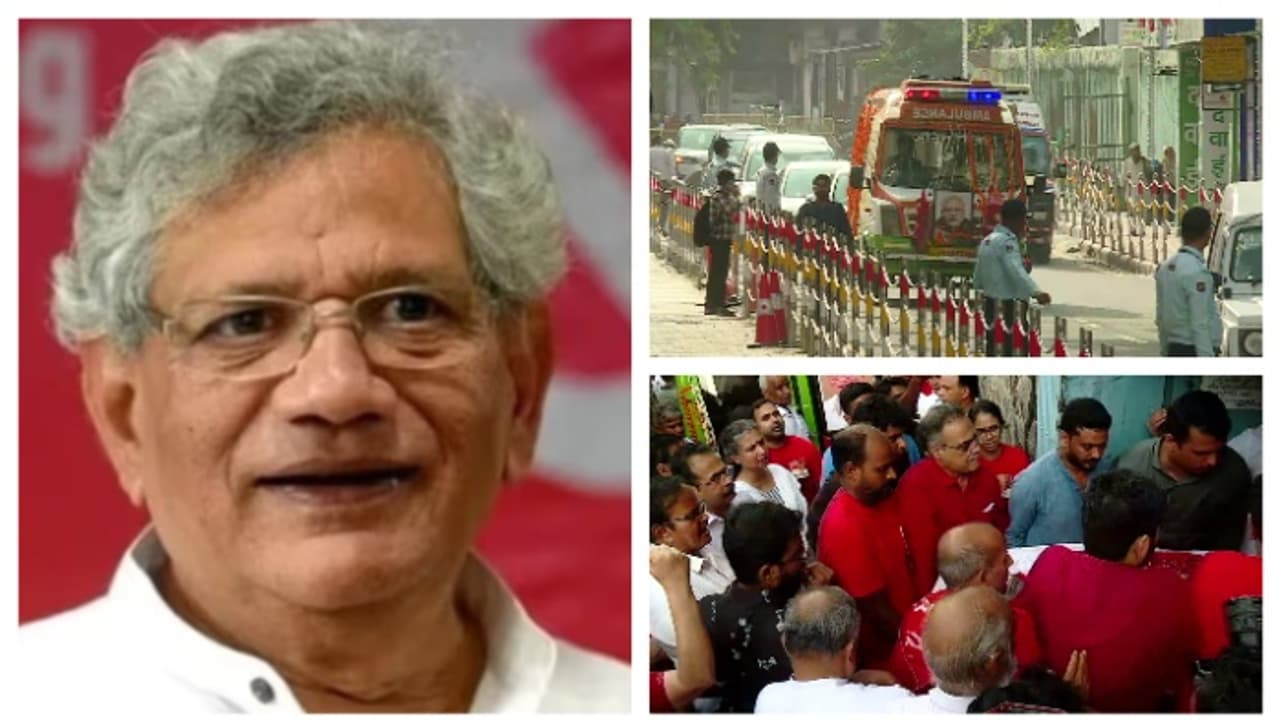 സീതാറാം യെച്ചൂരി ഇനി ഓർമ; വിട നൽകി രാജ്യം; ഭൗതികശരീരം വൈദ്യപഠനത്തിനായി എയിംസിന് കൈമാറി സീതാറാം യെച്ചൂരി ഇനി ഓർമ; വിട നൽകി രാജ്യം; ഭൗതികശരീരം വൈദ്യപഠനത്തിനായി എയിംസിന് കൈമാറി