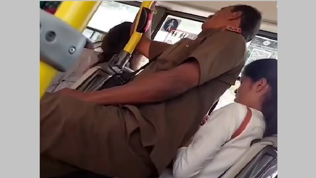 BMTC bus conductor BMTC bus conductor