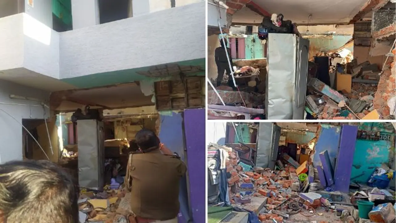 Bengaluru: Cylinder blast in Baiyyappanahalli apartment injures 4, damages homes; probe underway