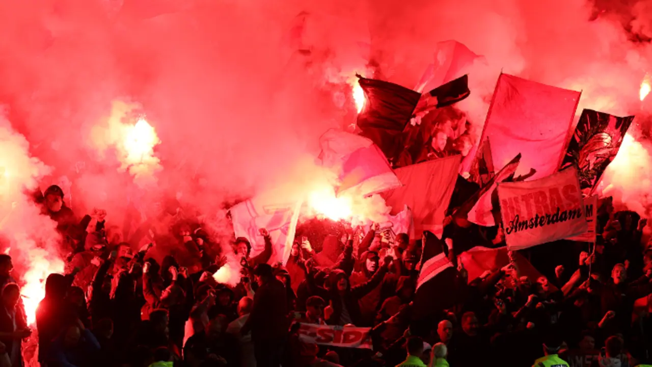 Ajax fans riot in Amsterdam over postponement of Eredivisie matches Ajax fans riot in Amsterdam over postponement of Eredivisie matches