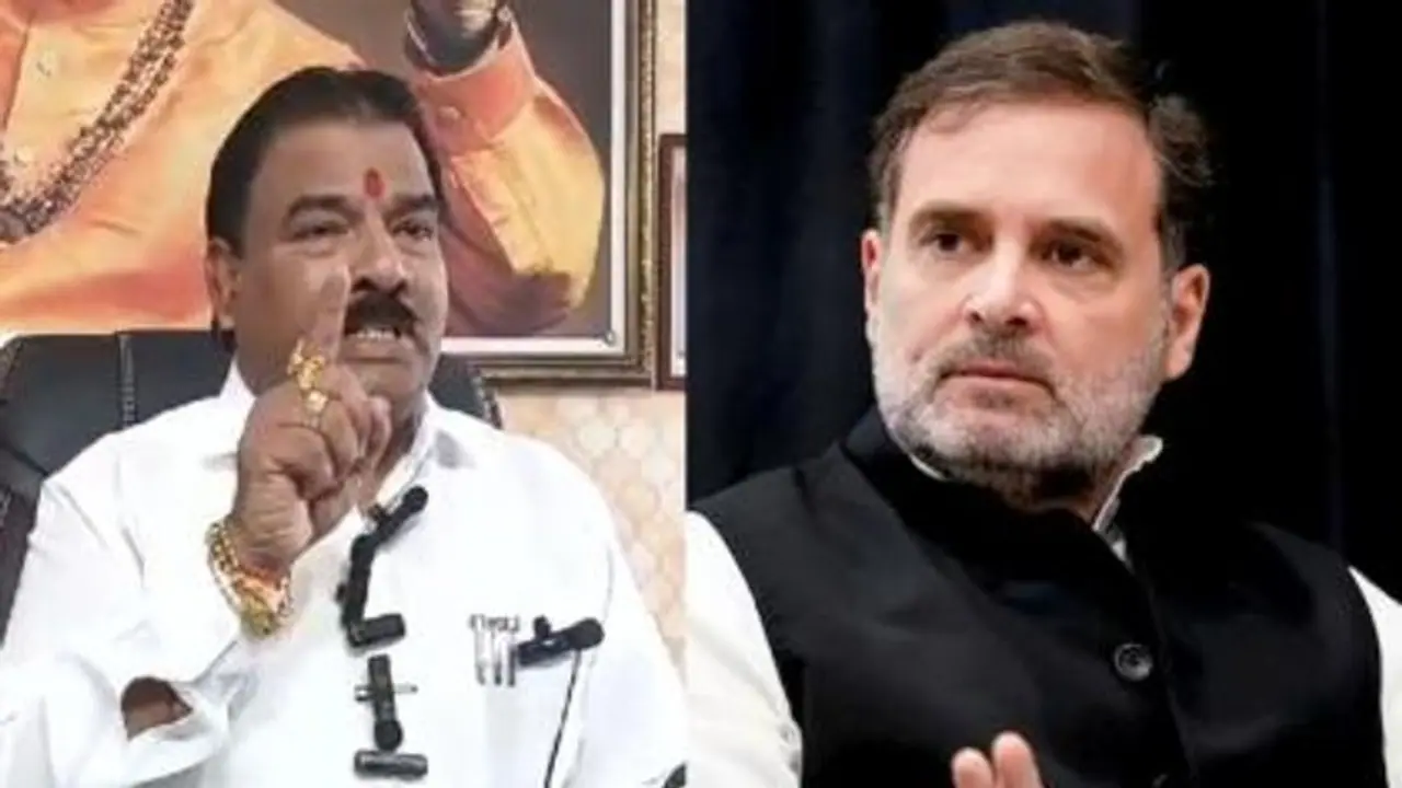 'Will give Rs 11 lakh to anyone chopping Rahul Gandhi's tongue': Sena MLA's bounty offer sparks row (WATCH)