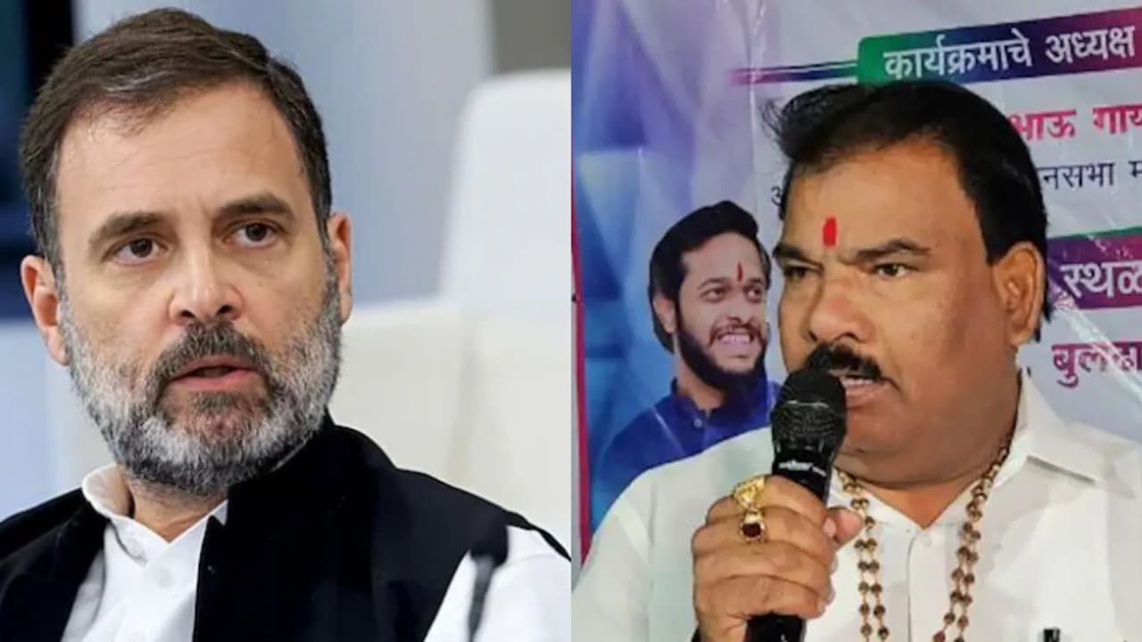 'രാഹുൽ ഗാന്ധിയുടെ നാവരിയുന്നവർക്ക് 11 ലക്ഷം രൂപ നൽകും'; വിവാദ പരാമർശവുമായി ശിവസേന എംഎൽഎ