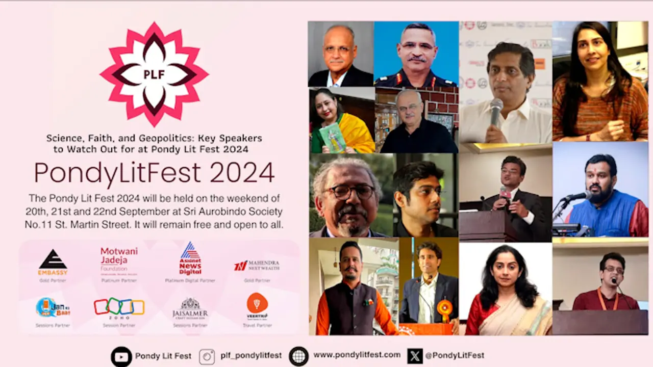 Pondy Lit Fest 2024 : அறிவியல் முதல் புவிசார் அரசியல் வரை Lit Festல் கலக்க உள்ள முக்கிய பேச்சாளர்கள்!