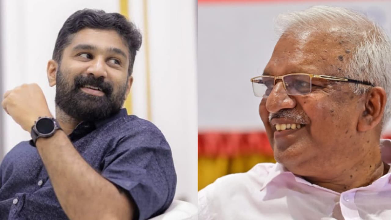 മഹാത്മാ ഗാന്ധിയുടെ അഹിംസാ സിദ്ധാന്തവുമായി ബന്ധപ്പെട്ട ഖാദിയുടെ തലപ്പത്ത് പി ജയരാജൻ, പുറത്താക്കണമെന്ന് ബൽറാം