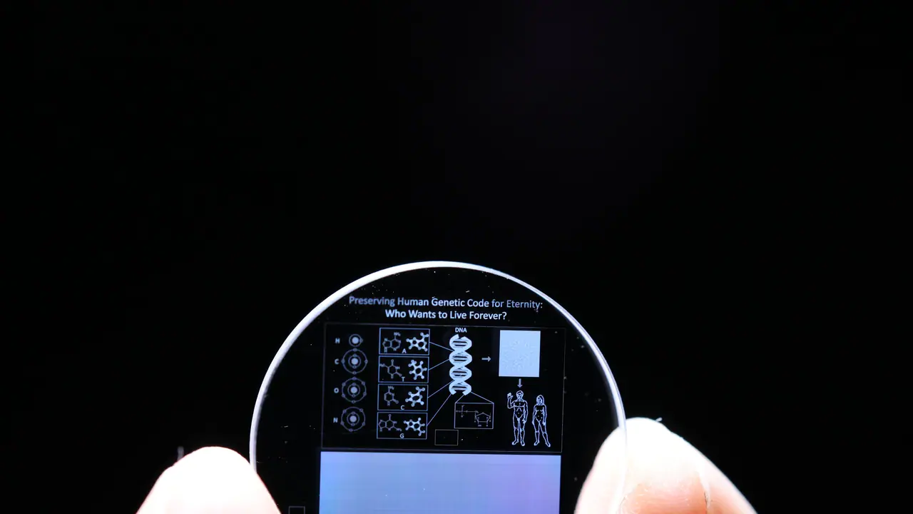 Scientists can bring back humanity billions of years after extinction. And, the secret lies in a 5D crystal