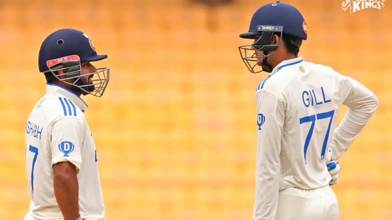 ಗಿಲ್ ಪಂತ್ ಅಮೋಘ ಶತಕ; ಚೆನ್ನೈ ಟೆಸ್ಟ್ ಗೆಲ್ಲಲು ಬಾಂಗ್ಲಾಗೆ ಕಠಿಣ ಗುರಿ ಕೊಟ್ಟ ಭಾರತ ಗಿಲ್ ಪಂತ್ ಅಮೋಘ ಶತಕ; ಚೆನ್ನೈ ಟೆಸ್ಟ್ ಗೆಲ್ಲಲು ಬಾಂಗ್ಲಾಗೆ ಕಠಿಣ ಗುರಿ ಕೊಟ್ಟ ಭಾರತ