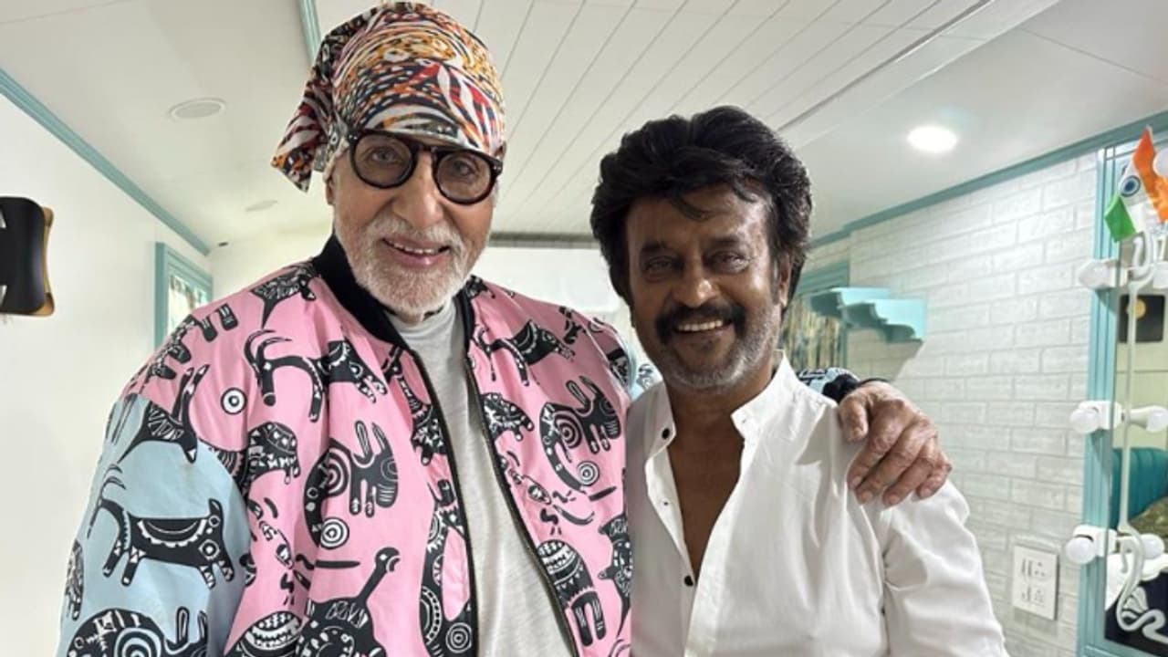 Rajinikanth remembers Amitabh Bachchan's financial crisis: "Bollywood was laughing..." Rajinikanth remembers Amitabh Bachchan's financial crisis: "Bollywood was laughing..."