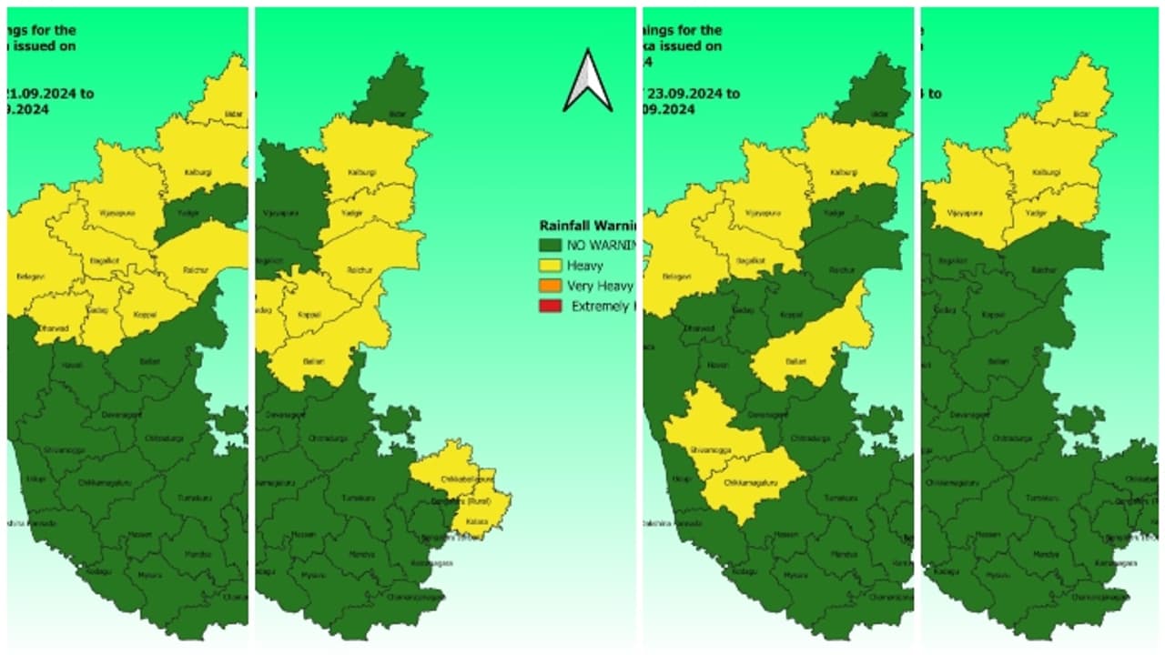 ಮುಂದಿನ 5 ದಿನ ರಾಜ್ಯದಲ್ಲಿ ಭಾರೀ ಮಳೆ, ಎಚ್ಚರಿಕೆ ನೀಡಿದ ಹವಾಮಾನ ಇಲಾಖೆ ಮುಂದಿನ 5 ದಿನ ರಾಜ್ಯದಲ್ಲಿ ಭಾರೀ ಮಳೆ, ಎಚ್ಚರಿಕೆ ನೀಡಿದ ಹವಾಮಾನ ಇಲಾಖೆ