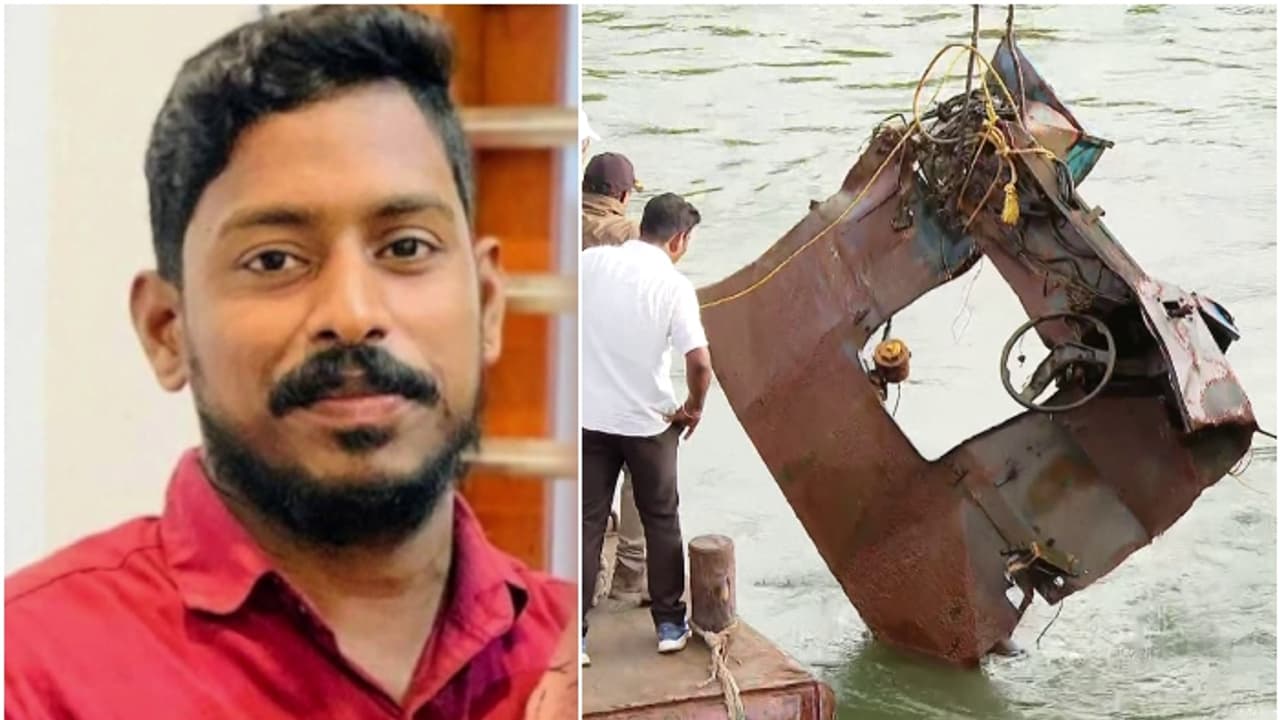 ഷിരൂരിൽ ഡ്രഡ്ജർ ഉപയോഗിച്ചുള്ള തെരച്ചിൽ ഇന്നും, ഗംഗാവലിപ്പുഴയിൽ നിന്ന് കിട്ടിയ അസ്ഥി പരിശോധനയ്ക്ക് അയച്ചു ഷിരൂരിൽ ഡ്രഡ്ജർ ഉപയോഗിച്ചുള്ള തെരച്ചിൽ ഇന്നും, ഗംഗാവലിപ്പുഴയിൽ നിന്ന് കിട്ടിയ അസ്ഥി പരിശോധനയ്ക്ക് അയച്ചു