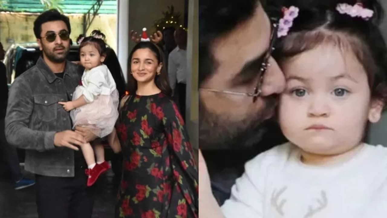 ഉണ്ണി വാവാവോ..പൊന്നുണ്ണി..; മകൾക്കായി മലയാളം താരാട്ടുപാട്ട് പഠിച്ച് രൺബീർ, സന്തോഷം പങ്കിട്ട് ആലിയ