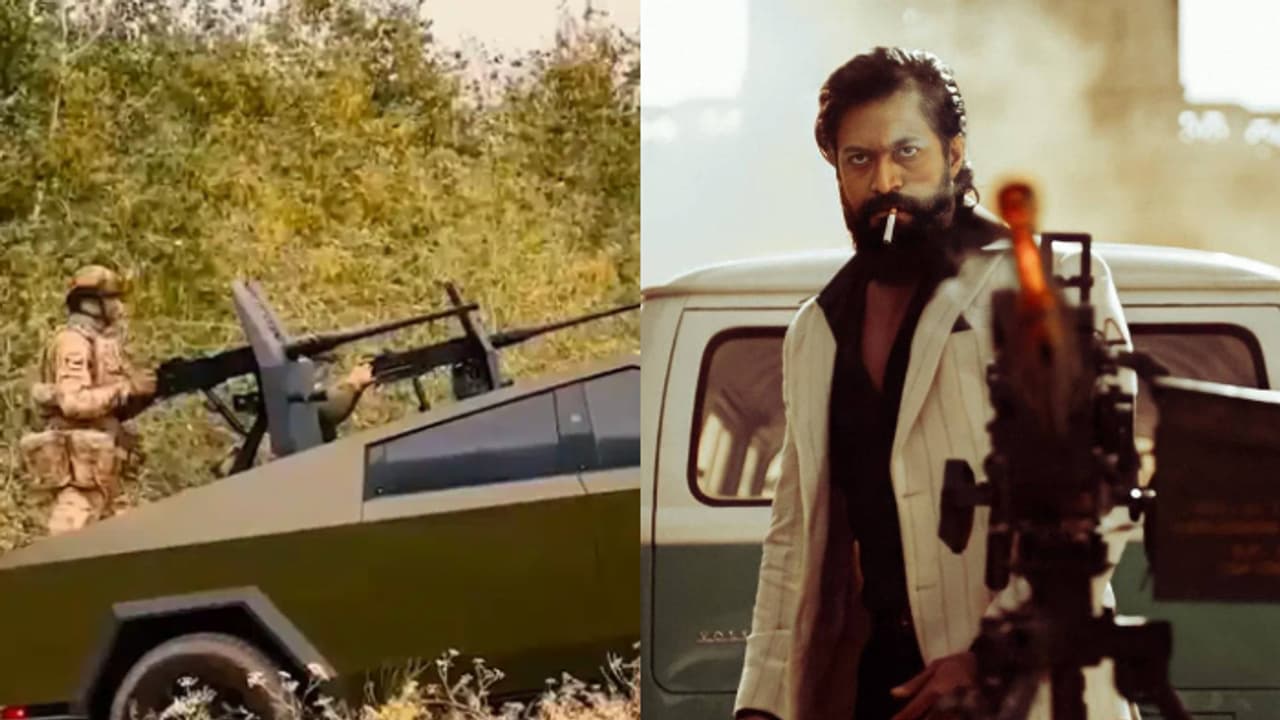 റോക്കിഭായിയുടെ മെഷീൻഗൺ ഉക്രെയിൻ യുദ്ധഭൂമിയിൽ! എത്തിച്ചത് ടെസ്ല ട്രക്കുകൾ! ഞെട്ടിക്കും വെളിപ്പെടുത്തൽ റോക്കിഭായിയുടെ മെഷീൻഗൺ ഉക്രെയിൻ യുദ്ധഭൂമിയിൽ! എത്തിച്ചത് ടെസ്ല ട്രക്കുകൾ! ഞെട്ടിക്കും വെളിപ്പെടുത്തൽ