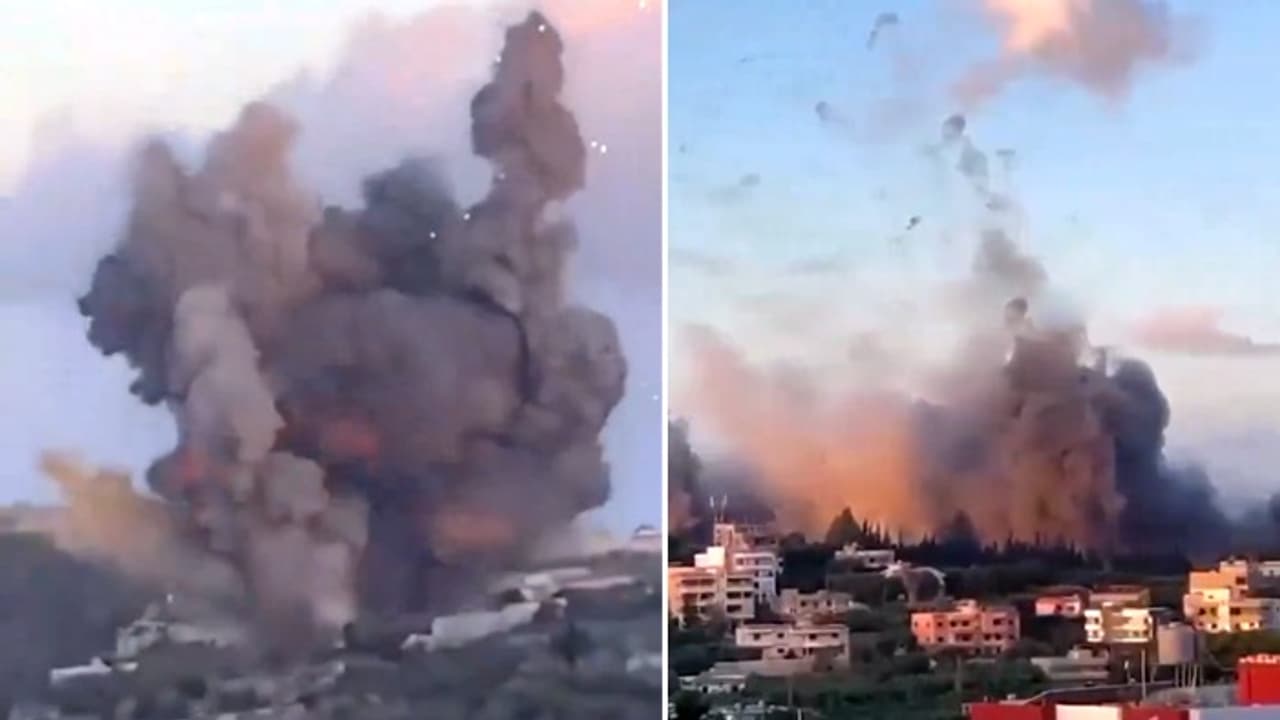 Israel intensifies strikes on Hezbollah in Lebanon following civilian evacuation warnings; WATCH viral videos Israel intensifies strikes on Hezbollah in Lebanon following civilian evacuation warnings; WATCH viral videos