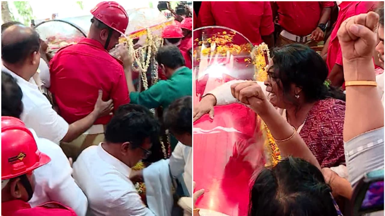 'സംസ്കാര ചടങ്ങുകൾ കുടുംബം പറഞ്ഞത് പ്രകാരം'; ലോറൻസിന്റെ മരണം വിവാദമാക്കാനില്ലെന്ന് സിപിഎം ജില്ലാ സെക്രട്ടറി 'സംസ്കാര ചടങ്ങുകൾ കുടുംബം പറഞ്ഞത് പ്രകാരം'; ലോറൻസിന്റെ മരണം വിവാദമാക്കാനില്ലെന്ന് സിപിഎം ജില്ലാ സെക്രട്ടറി