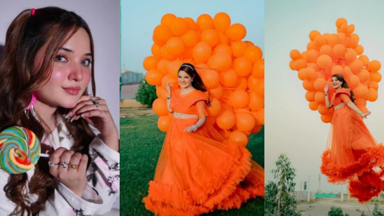 ഓറഞ്ച് ബലൂണുകൾക്കൊപ്പം ആകാശത്ത് പറന്ന് ഇൻഫ്ലുവൻസറുടെ ജന്മദിന ആഘോഷം; ഇതെങ്ങനെ! വണ്ടറടിച്ച് ആരാധകർ, ട്വിസ്റ്റ്!
