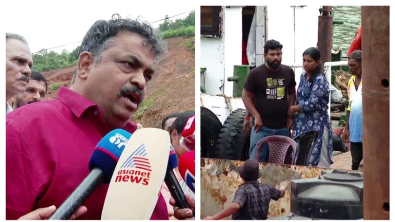 ഷിരൂരിൽ നാളെ റെഡ് അലര്‍ട്ട്, സാഹചര്യം നോക്കി തെരച്ചില്‍; ​ഗം​ഗാവലി പുഴയിലെ തെരച്ചിൽ നിർത്തില്ല; കാർവാർ എംഎൽഎ 