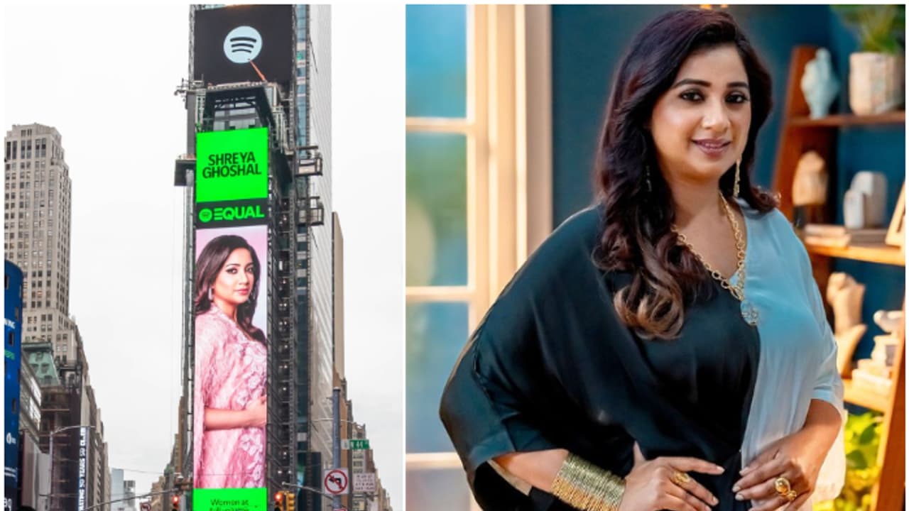 Shreya Ghoshal makes history as Spotify's First Indian Equal Ambassador [See Pictures]