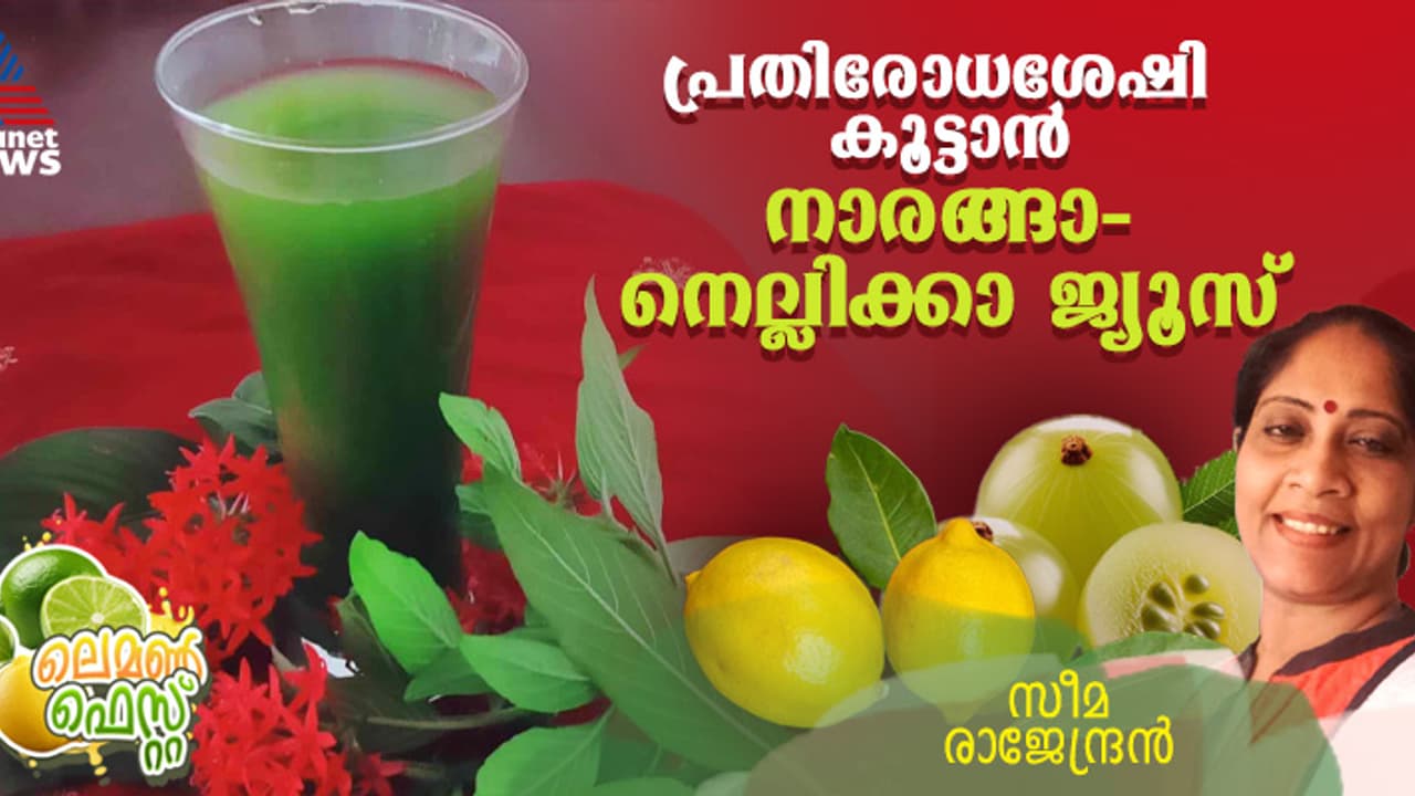 ദാഹം മാറ്റാൻ സ്പെഷ്യല്‍ നാരങ്ങാ നെല്ലിക്കാ ജ്യൂസ്; റെസിപ്പി