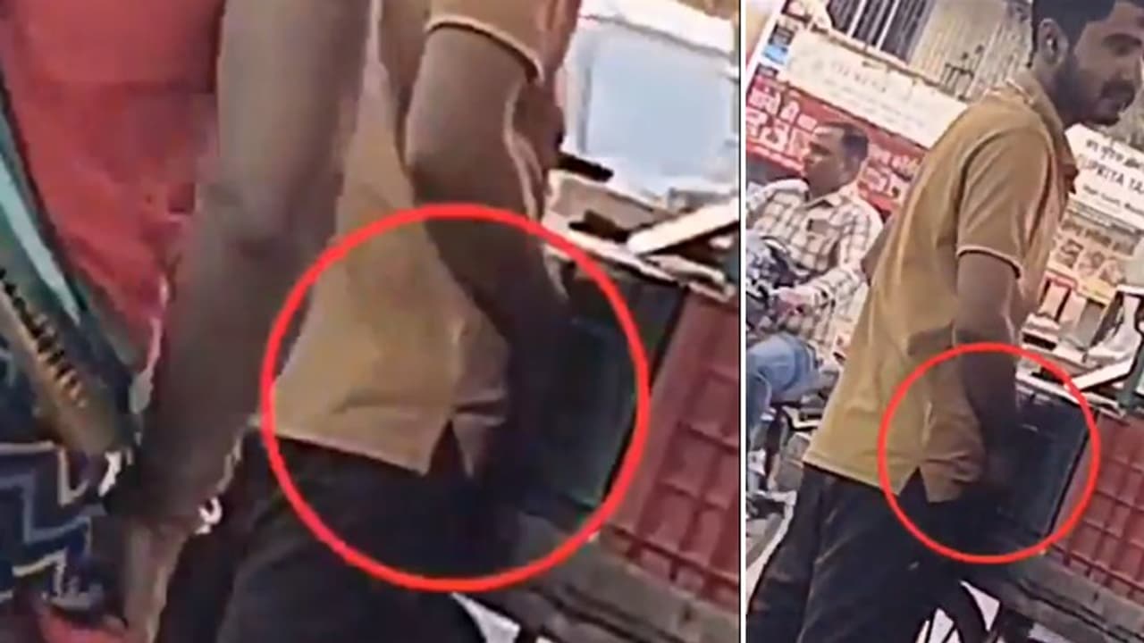 Caught on camera: Thane vendor urinates in fruit bag, arrested amid public outrage (WATCH)