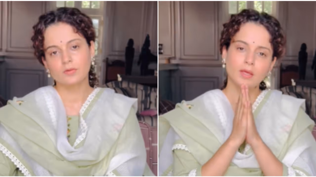 കാർഷിക നിയമങ്ങൾ തിരികെ കൊണ്ടുവരണമെന്ന് കങ്കണ, അപലപിച്ച് ബിജെപി; ഒടുവിൽ മാപ്പ് പറഞ്ഞ് താരം