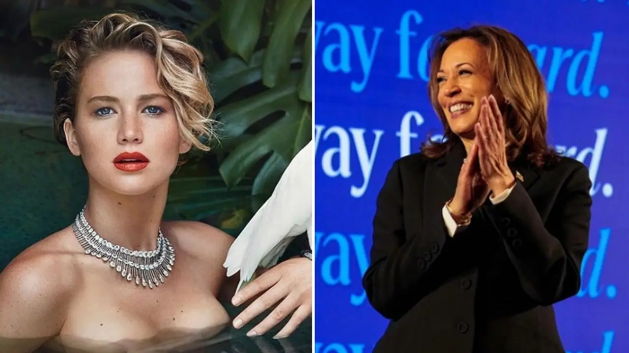 US Elections 2024: Jennifer Lawrence supports Kamala Harris over Donald Trump