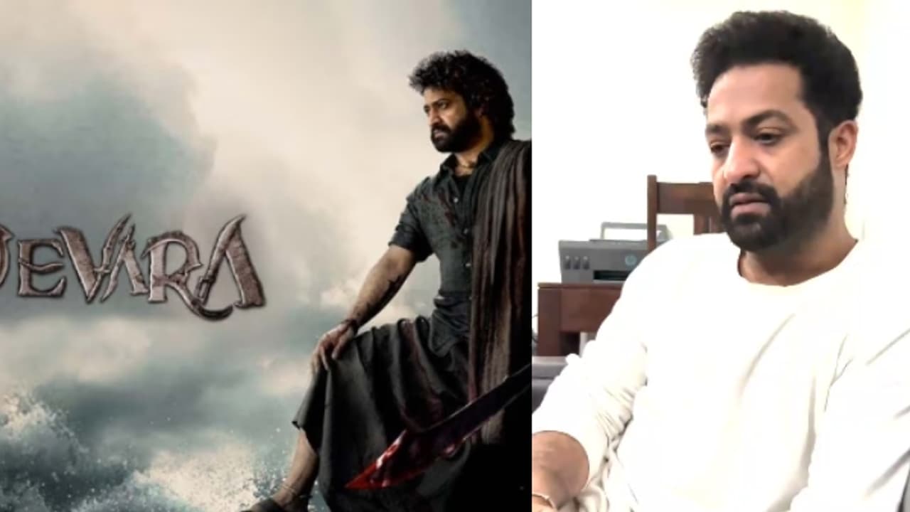 ദേവര റിലീസിന് രണ്ട് ദിവസം മാത്രം; 'നിങ്ങളെക്കാള്‍ ഞാന്‍ വേദനിപ്പിക്കുന്നു' ജൂനിയര്‍ എന്‍ടിആറിന്‍റെ വീഡിയോ