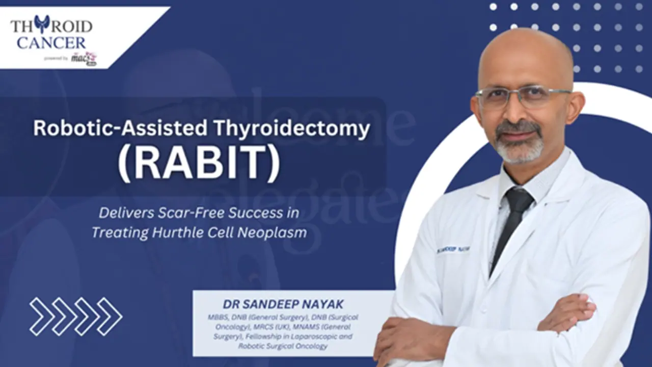 Robotic Assisted Thyroidectomy (RABIT) Delivers Scar Free Success in Treating Hurthle Cell Neoplasm Robotic Assisted Thyroidectomy (RABIT) Delivers Scar Free Success in Treating Hurthle Cell Neoplasm