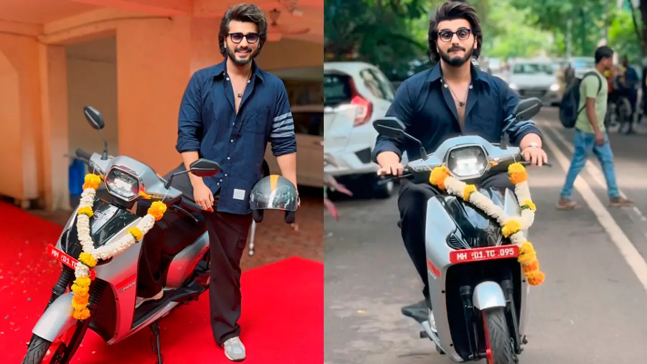 Arjun Kapoor buys e scooter