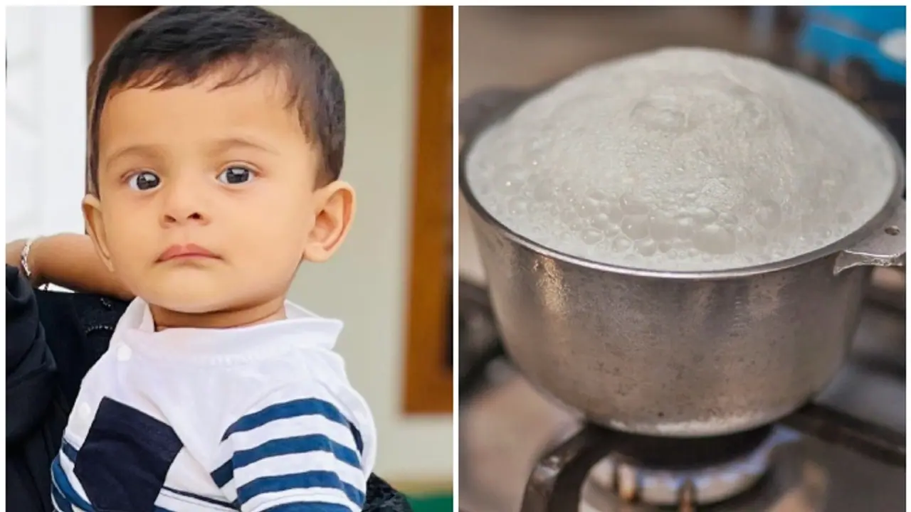 തിളച്ച പാൽ ദേഹത്തേക്ക് മറിഞ്ഞു, ഒരു വയസുകാരന് ദാരുണാന്ത്യം തിളച്ച പാൽ ദേഹത്തേക്ക് മറിഞ്ഞു, ഒരു വയസുകാരന് ദാരുണാന്ത്യം