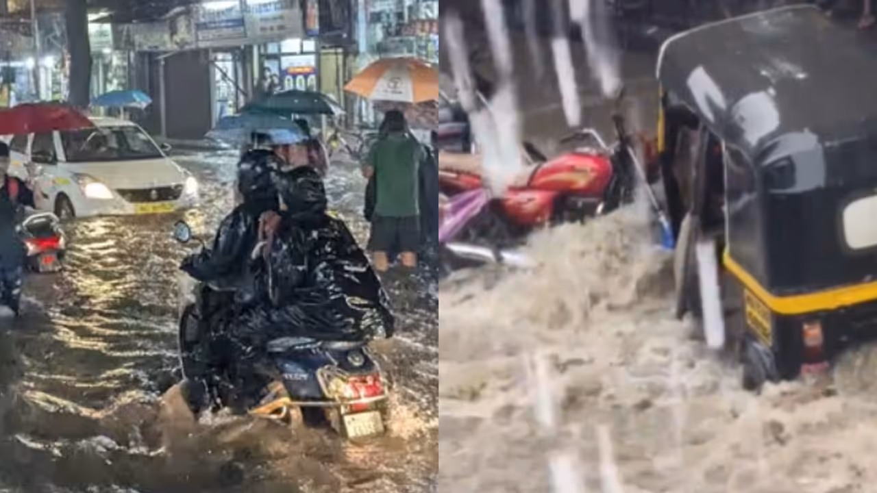 സ്കൂളുകൾക്കും കോളജുകൾക്കും അവധി, വിമാനങ്ങൾ വഴിതിരിച്ചുവിട്ടു; മഴയിൽ മുങ്ങി മുംബൈ സ്കൂളുകൾക്കും കോളജുകൾക്കും അവധി, വിമാനങ്ങൾ വഴിതിരിച്ചുവിട്ടു; മഴയിൽ മുങ്ങി മുംബൈ