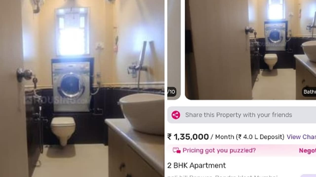 ತಿಂಗಳಿಗೆ 1.35 ಲಕ್ಷ ರೂ ಬಾಡಿಗೆ,5 ಲಕ್ಷ ಅಡ್ವಾನ್ಸ್; ಫೋಟೋದಲ್ಲೇ ಮನೆ ಸಮಸ್ಯೆ ಪತ್ತೆ ಹಚ್ಚಿದ ನೆಟ್ಟಿಗರು! ತಿಂಗಳಿಗೆ 1.35 ಲಕ್ಷ ರೂ ಬಾಡಿಗೆ,5 ಲಕ್ಷ ಅಡ್ವಾನ್ಸ್; ಫೋಟೋದಲ್ಲೇ ಮನೆ ಸಮಸ್ಯೆ ಪತ್ತೆ ಹಚ್ಚಿದ ನೆಟ್ಟಿಗರು!