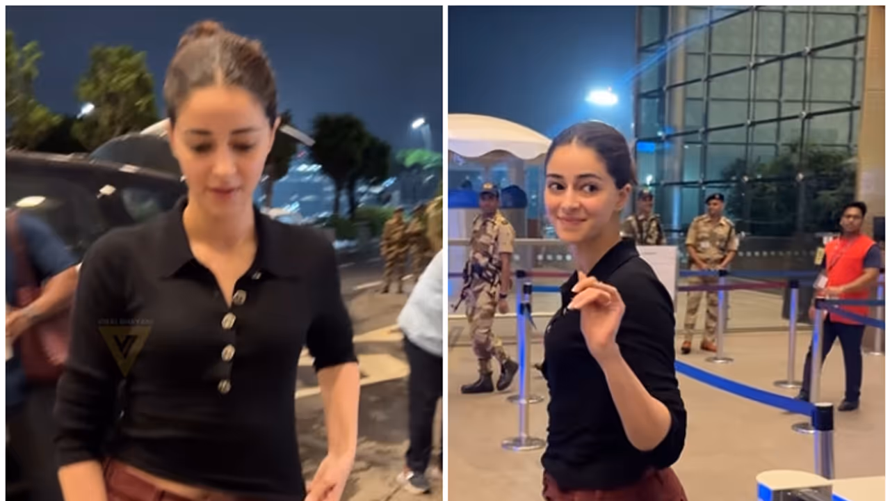 IIFA 2024: Ananya Panday leaves for Abu Dhabi; slays in stylish outfit WATCH IIFA 2024: Ananya Panday leaves for Abu Dhabi; slays in stylish outfit WATCH