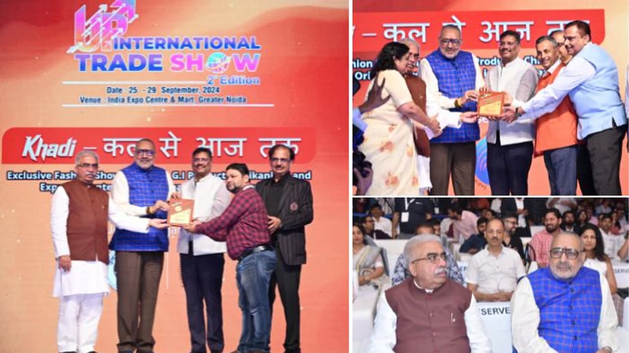 Union Minister Giriraj Singh lauds UP's progress in Textiles sector at Khadi fashion show