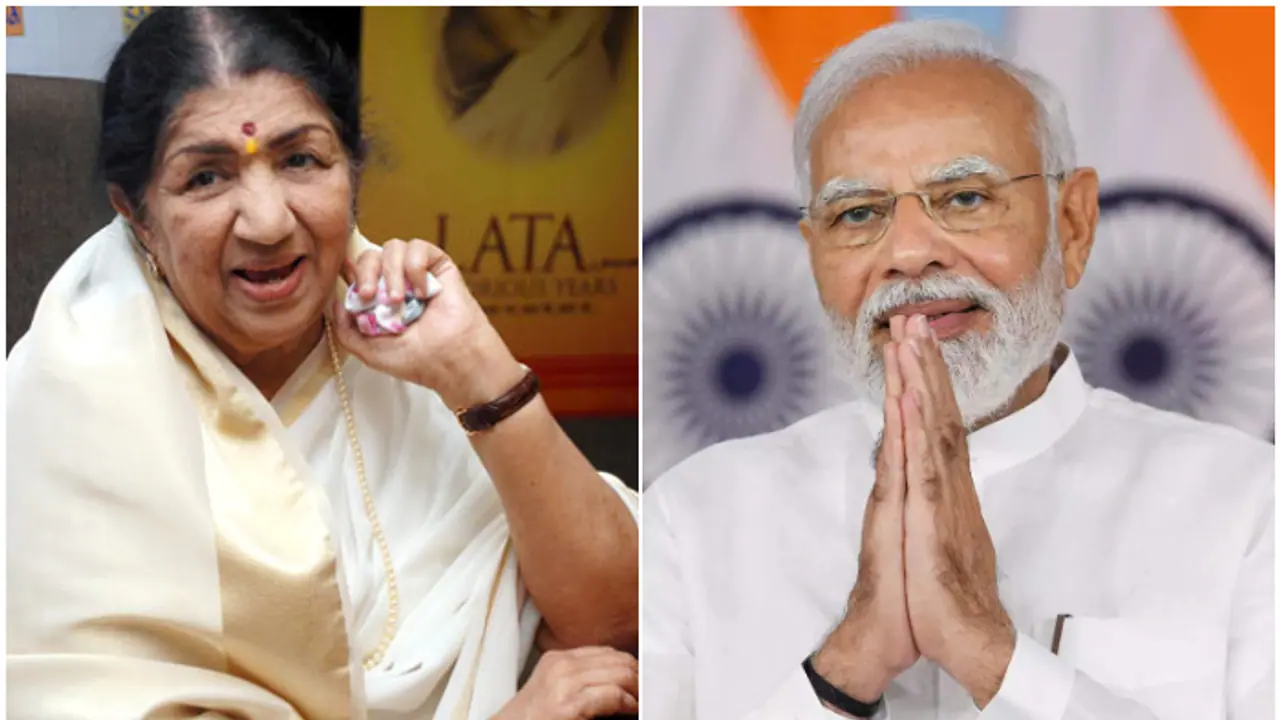 PM Narendra Modi pays tribute to Lata Mangeshkar on her birth anniversary PM Narendra Modi pays tribute to Lata Mangeshkar on her birth anniversary