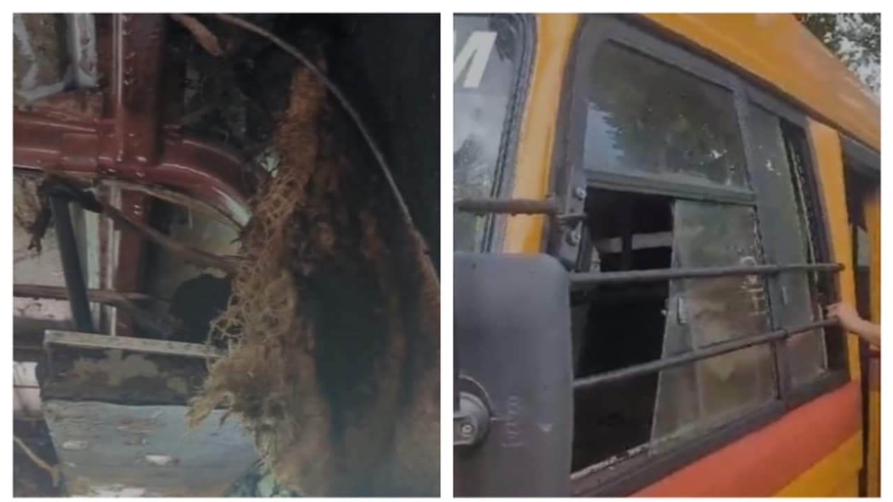 നിലമ്പൂരിൽ സ്കൂൾ ബസിന് തീപിടിച്ചു; ഫയർഫോഴ്സെത്തി തീയണച്ചു; ഒഴിവായത് വൻഅപകടം നിലമ്പൂരിൽ സ്കൂൾ ബസിന് തീപിടിച്ചു; ഫയർഫോഴ്സെത്തി തീയണച്ചു; ഒഴിവായത് വൻഅപകടം