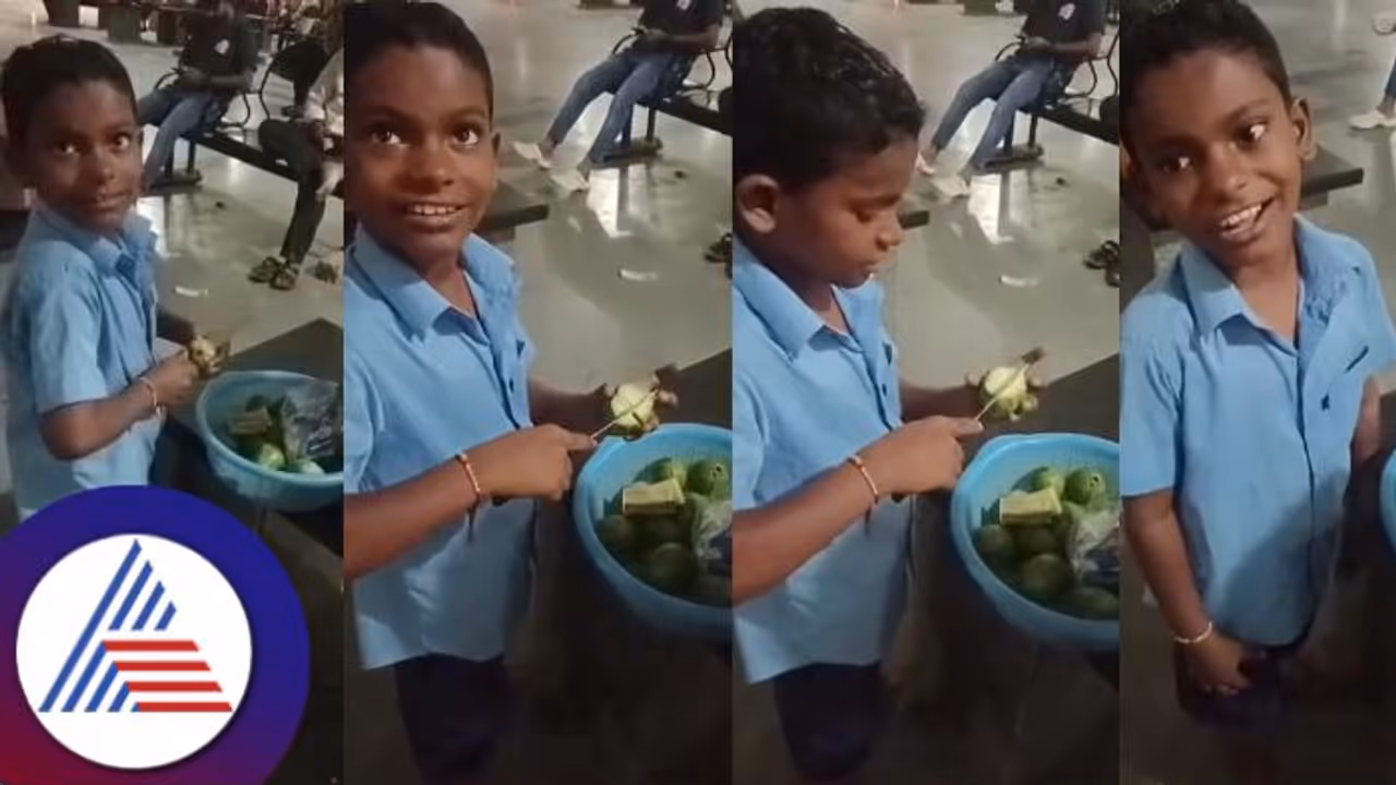 ಶಾಲೆ ಮುಗಿಸಿ, ಬಸ್‌ಸ್ಟ್ಯಾಂಡ್‌ನಲ್ಲಿ ಹಣ್ಣು ಮಾರುವ 4 ಕ್ಲಾಸ್‌ ಹುಡುಗ, ಬದುಕು ಕಲಿಸೋದೇ ನಿಜವಾದ ಪಾಠ!