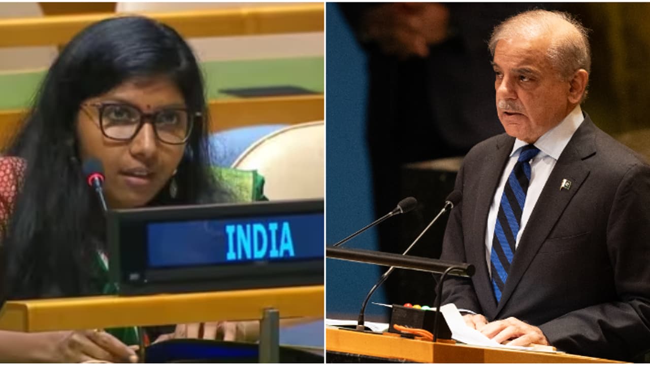 യുഎന്നിൽ പാക് പ്രധാനമന്ത്രിയുടെ കശ്മീർ പരാമർശത്തിന് ഇന്ത്യയുടെ ചുട്ട മറുപടി, താരമായി ഭവിക! വീഡിയോ വൈറൽ യുഎന്നിൽ പാക് പ്രധാനമന്ത്രിയുടെ കശ്മീർ പരാമർശത്തിന് ഇന്ത്യയുടെ ചുട്ട മറുപടി, താരമായി ഭവിക! വീഡിയോ വൈറൽ