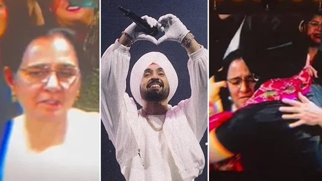 Emotional video: Diljit Dosanjh introduces his mother and sister first time in LIVE Manchester concert (WATCH) Emotional video: Diljit Dosanjh introduces his mother and sister first time in LIVE Manchester concert (WATCH)