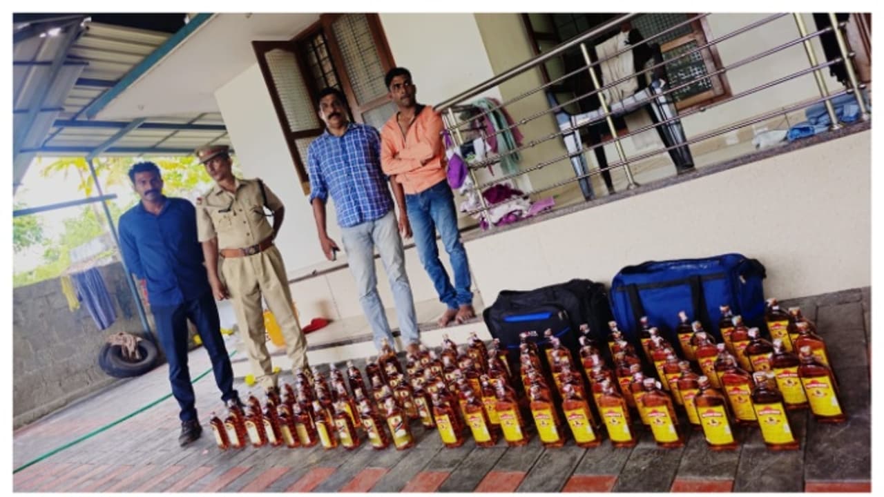 എടവനക്കാട് 6 ബ്രാന്റുകളിലെ 108 കുപ്പി ഇന്ത്യൻ നിർമ്മിത വിദേശമദ്യം പിടികൂടി; ഒരാൾ അറസ്റ്റിൽ എടവനക്കാട് 6 ബ്രാന്റുകളിലെ 108 കുപ്പി ഇന്ത്യൻ നിർമ്മിത വിദേശമദ്യം പിടികൂടി; ഒരാൾ അറസ്റ്റിൽ