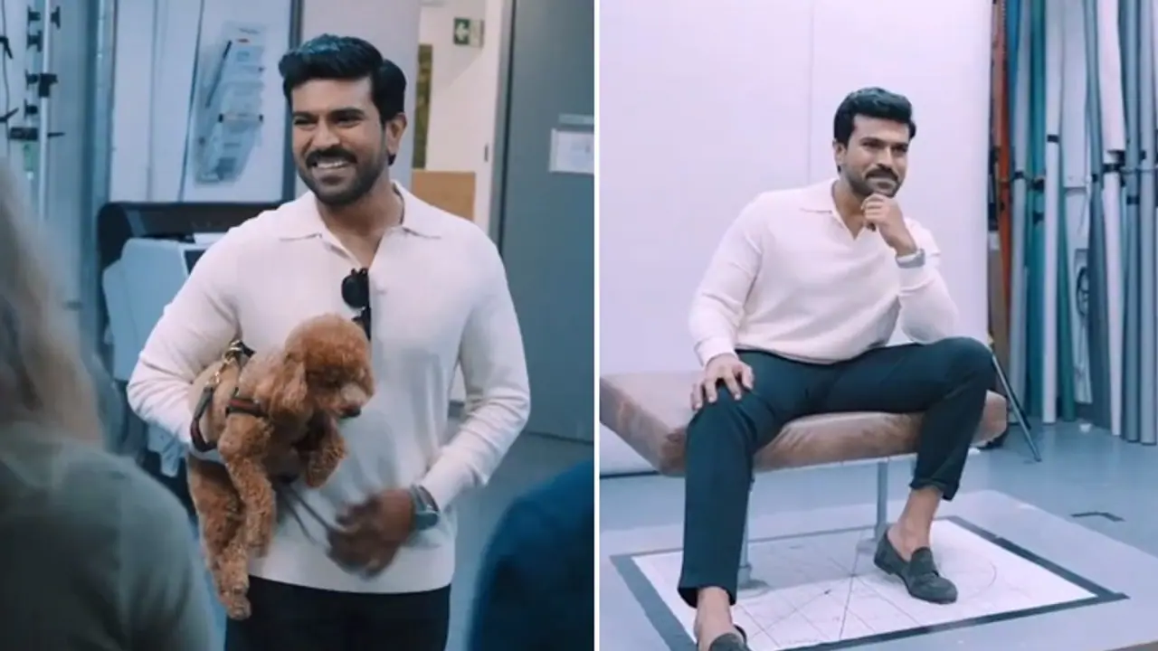 WATCH: Ram Charan and his pet dog Rhyme join Madame Tussauds Singapore family; RRR star shares a video WATCH: Ram Charan and his pet dog Rhyme join Madame Tussauds Singapore family; RRR star shares a video