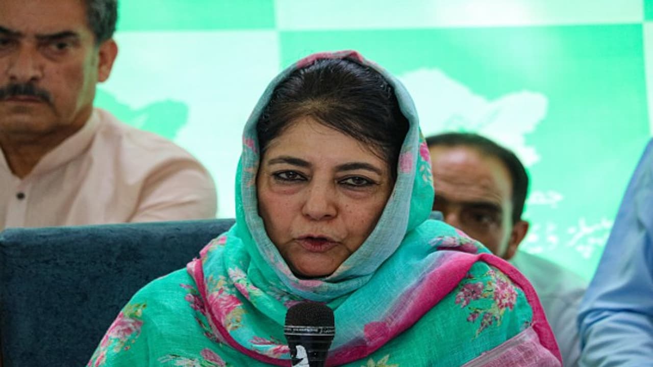 'Turned Palestine into gas chamber:' Mehbooba Mufti slams Netanyahu as 'Biggest Terrorist' post Hitler (WATCH) 'Turned Palestine into gas chamber:' Mehbooba Mufti slams Netanyahu as 'Biggest Terrorist' post Hitler (WATCH)