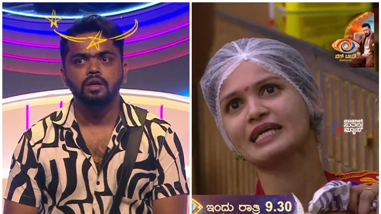 ಬಿಗ್ಬಾಸ್ ಮನೆಯಲ್ಲಿ ಮೊದಲ ದಿನವೇ ಗಲಾಟೆಗೆ ನಾಂದಿ ಹಾಡಿದ ಚೈತ್ರಾ ಕುಂದಾಪುರ, ಉಗ್ರಂ ಮಂಜು ಪಿತ್ತ ನೆತ್ತಿಗೆ! ಬಿಗ್ಬಾಸ್ ಮನೆಯಲ್ಲಿ ಮೊದಲ ದಿನವೇ ಗಲಾಟೆಗೆ ನಾಂದಿ ಹಾಡಿದ ಚೈತ್ರಾ ಕುಂದಾಪುರ, ಉಗ್ರಂ ಮಂಜು ಪಿತ್ತ ನೆತ್ತಿಗೆ!