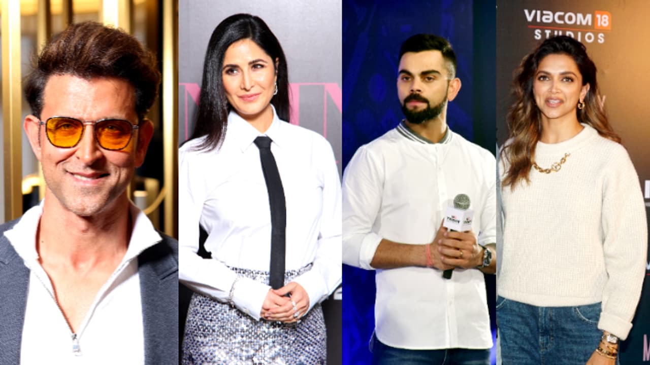 വിരാട് കോലിക്കും ദീപിക പദുക്കോണിനും തിരിച്ചടി; ബിസിനസ് ചെയ്ത് ലാഭം കൊയ്ത് ഹൃത്വിക്ക് റോഷനും കത്രീന കൈഫും 