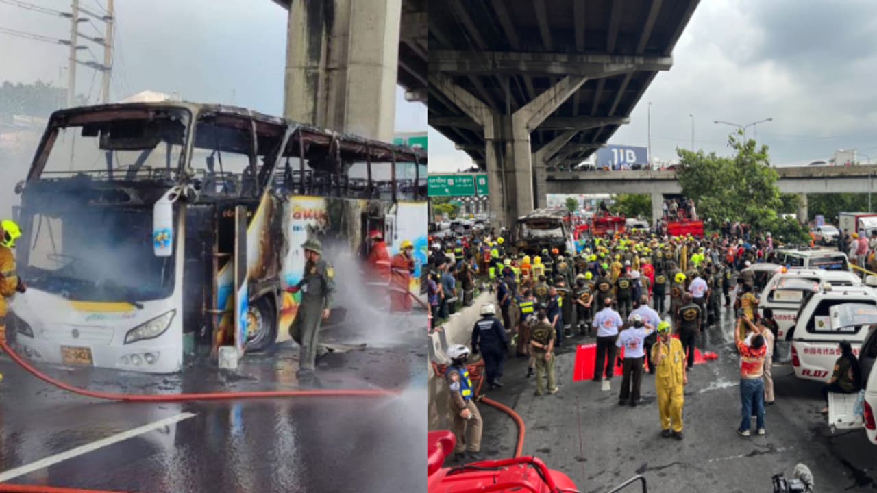 'എരിഞ്ഞടങ്ങി ആ ബാല്യങ്ങൾ', ദുരന്തമായി സിഎൻജി ബസിലെ വിനോദയാത്ര, കണ്ടെത്തിയത് 23 മൃതദേഹങ്ങൾ 'എരിഞ്ഞടങ്ങി ആ ബാല്യങ്ങൾ', ദുരന്തമായി സിഎൻജി ബസിലെ വിനോദയാത്ര, കണ്ടെത്തിയത് 23 മൃതദേഹങ്ങൾ