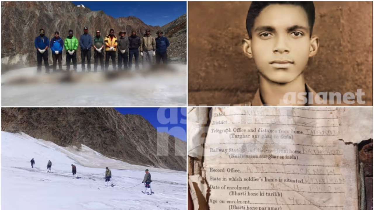 56 വർഷത്തിന് ശേഷം മലയാളിയടക്കം സൈനികരുടെ മൃതദേഹം കണ്ടെത്തിയ ദൗത്യം; ദൃശ്യങ്ങൾ പുറത്ത്, കുറിപ്പുകളും കണ്ടെത്തി